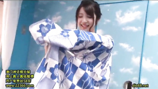 Japanese Beauties Enjoy Threesome Sex Glass Room