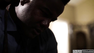 Stepdad fucks stepdaughter while tied up