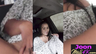 Big tits Asian streamer masturbated