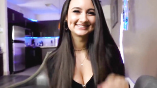 latina eliza ibarra shares stepdaddy cum with teen facial 2