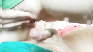 Egyptian sharmota wet creampie pussy with big long dick
