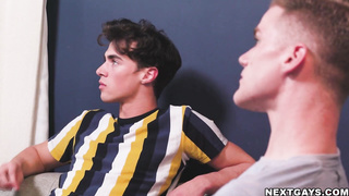 Jonathan and Nick get pounded by their crush Collin