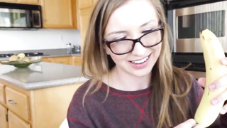 sweet young stepdaughter sucking and fucking big cock in pov