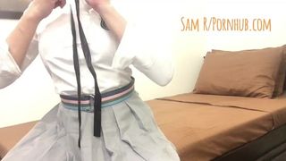 Ultra-Kinky eighteen Yo Teenager Pinay College Girl Wanking