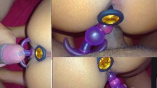 Japanese Doll Banged !triple Invasion.but Butt-Plug