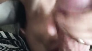 Homemade POINT OF VIEW Face Plumb - very first ever Recorded Deep Throat