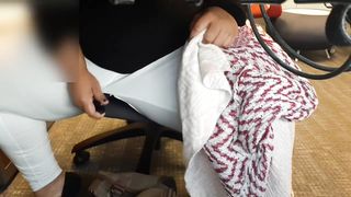 PLUS-SIZE Office Escapade Boinking myself at Work