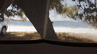 SUPERB BOINK in Car Tent at a River Side CAMPING