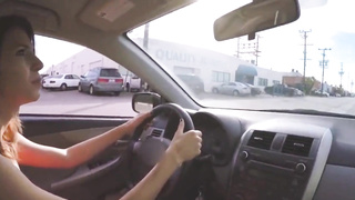 petite big tits teen uber driver fucks stranger for cash pov