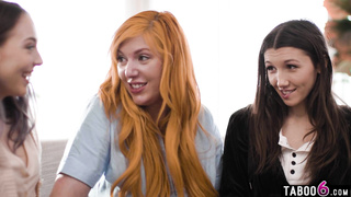 Bible camp teens on first lesbian date