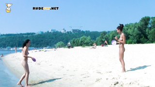 An adorable nudist girls