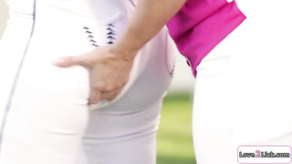 Coach fucks a baseball player with a bat