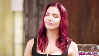 Steamy Lesbian Fucking During Thought Exercise