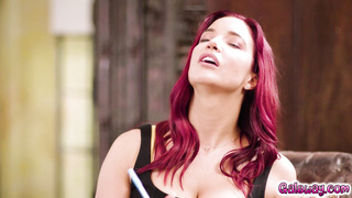 Steamy Lesbian Fucking During Thought Exercise