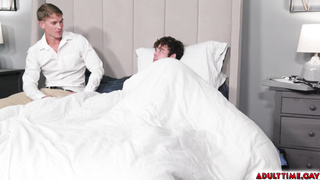 Handsome Nurse Sucks Dick Under the Cover