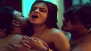 Indian threesome sex in webseries