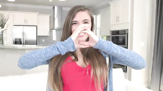 cute petite teen hungry for big cock