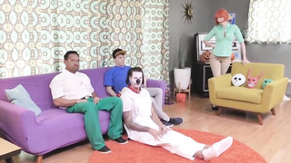 alex coal kinky stepfamily halloween party