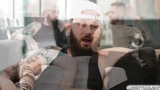 Johnny Hill first time fucking his gay friend asshole