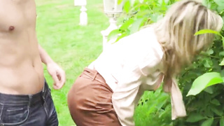 hot mom nikky clarisse gets anal sex from son