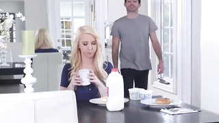 blonde teen catches her stepmom and boyfriend fuc 2