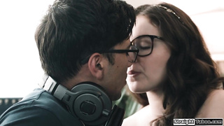 Dominant stepsis makes stepbro fuck her