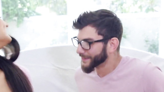 - curious next door chick tries neighbor's dick