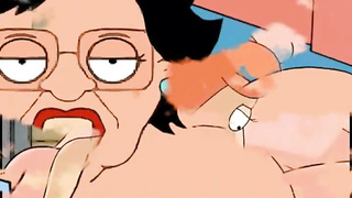 Mature blowjob cartoons