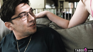 Teen BBW stepsis made stepbro fuck her