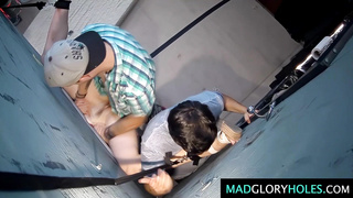 Anonymous Gangbang Fuck at Public European Club