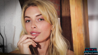 Sexy Canadian blonde Katie Jean solo