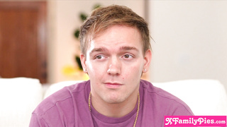 Big ass latina MILF stepmom fucks 2 boys