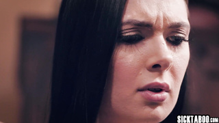 Innocent teen fucks dominant stepdad