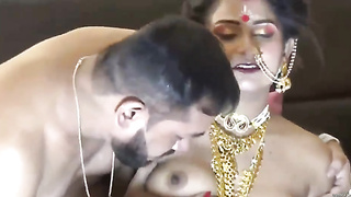 Desi bangali Newl merrid Bhabhi Ki Suhagrat