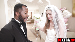 Petite bride group fucked before wedding