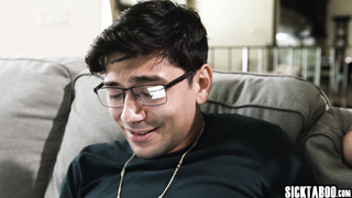 Teen stepsis sucks and fucks stepbro