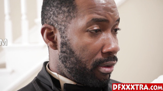 Hot bride fucks husbands black friends