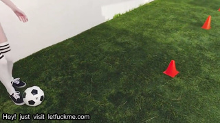 blowjob fit teens share a big cock in orgy