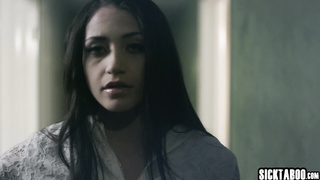 Street trash teen dominated by stranger