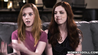 Stepsisters work together to seduce stepmom