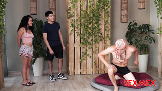 Cheating girlfriend learns sexual yogammmm