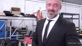 Kimberly X swallows cock and gets anal