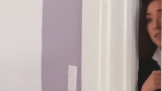 cumshot you should be at school, not fucking my cock!