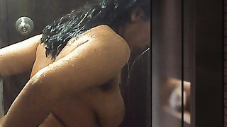 Beautiful Lady bathing