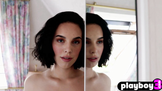 Perfect tits teen shows amazing body