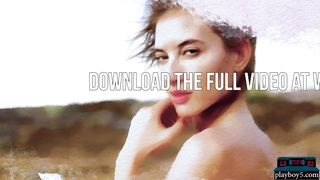 Skinny Russian Taya Vais strips naked