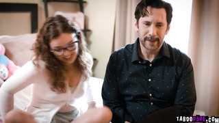 Leana gets intimate with her teacher Tommy