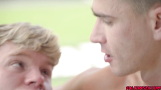 MrDeepVoice's tongue inside Dean's peach