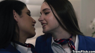 Hazel and Zariah spend the night fucking each other