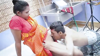 Desi Mom sucking Fucking With Boy for more video join our telegram channel @rehana980